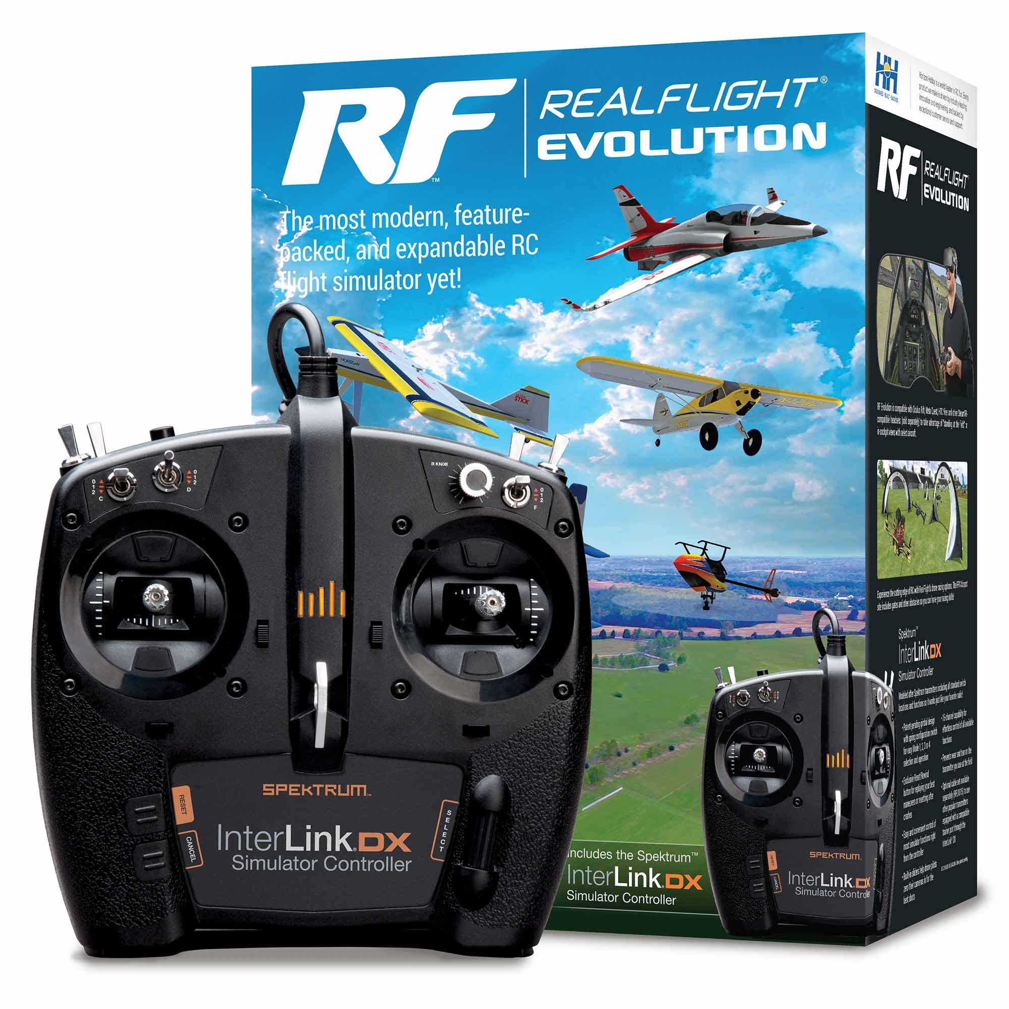 Foto 2 pulgar | Simulador De Vuelo Rc Realflight Evolution Con Interlink Dx - Venta Internacional.