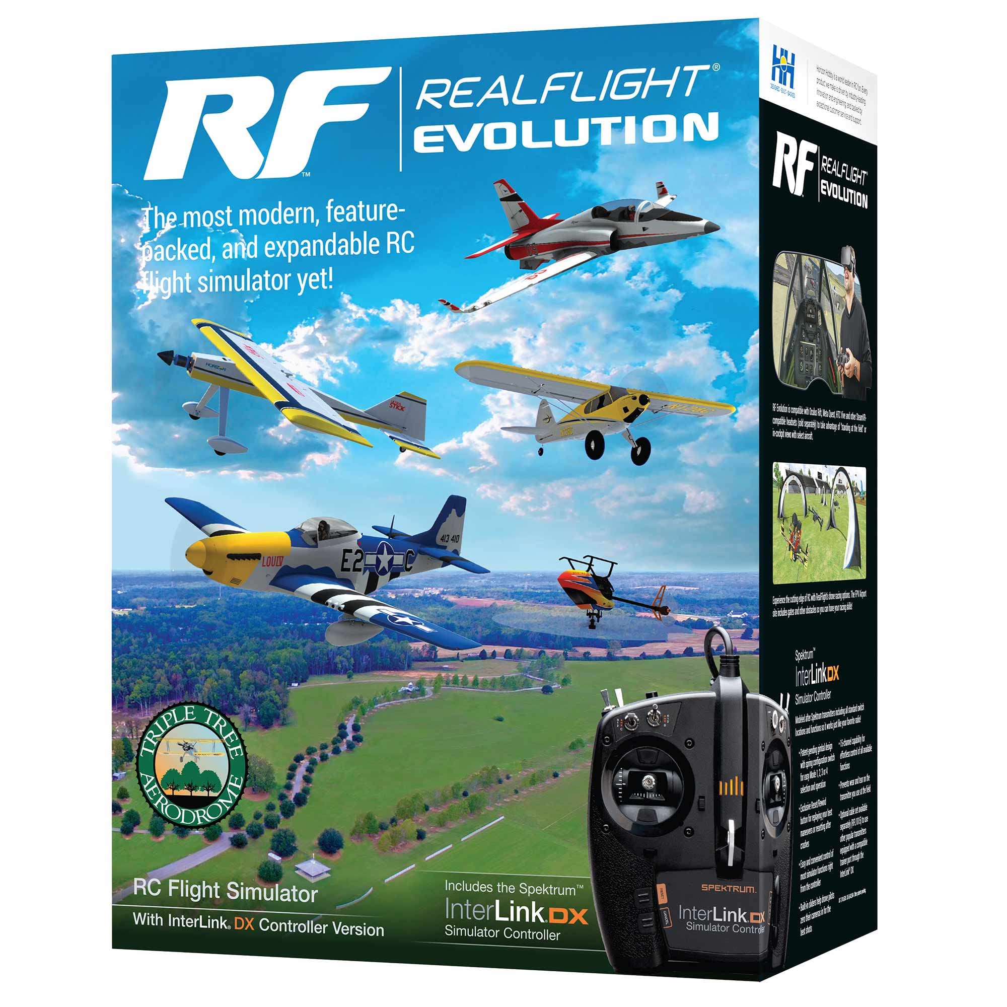 Foto 3 pulgar | Simulador De Vuelo Rc Realflight Evolution Con Interlink Dx - Venta Internacional.