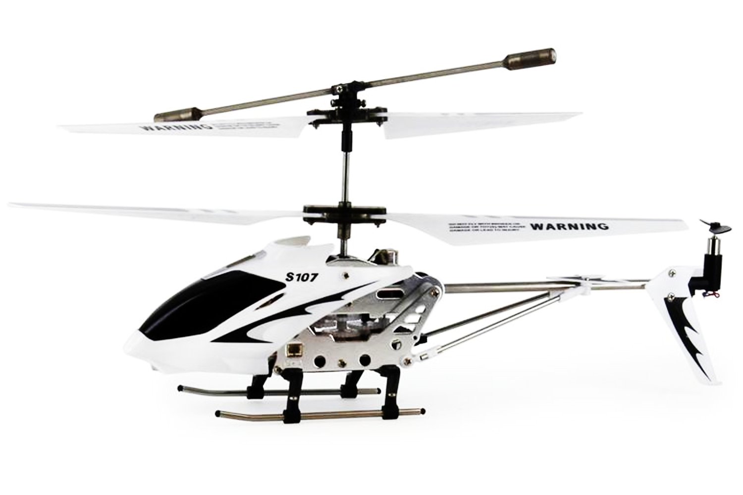 Foto 3 pulgar | Helicóptero Rc Syma S107g De 3 Canales Con Giroscopio Blanco Y Plateado - Venta Internacional.