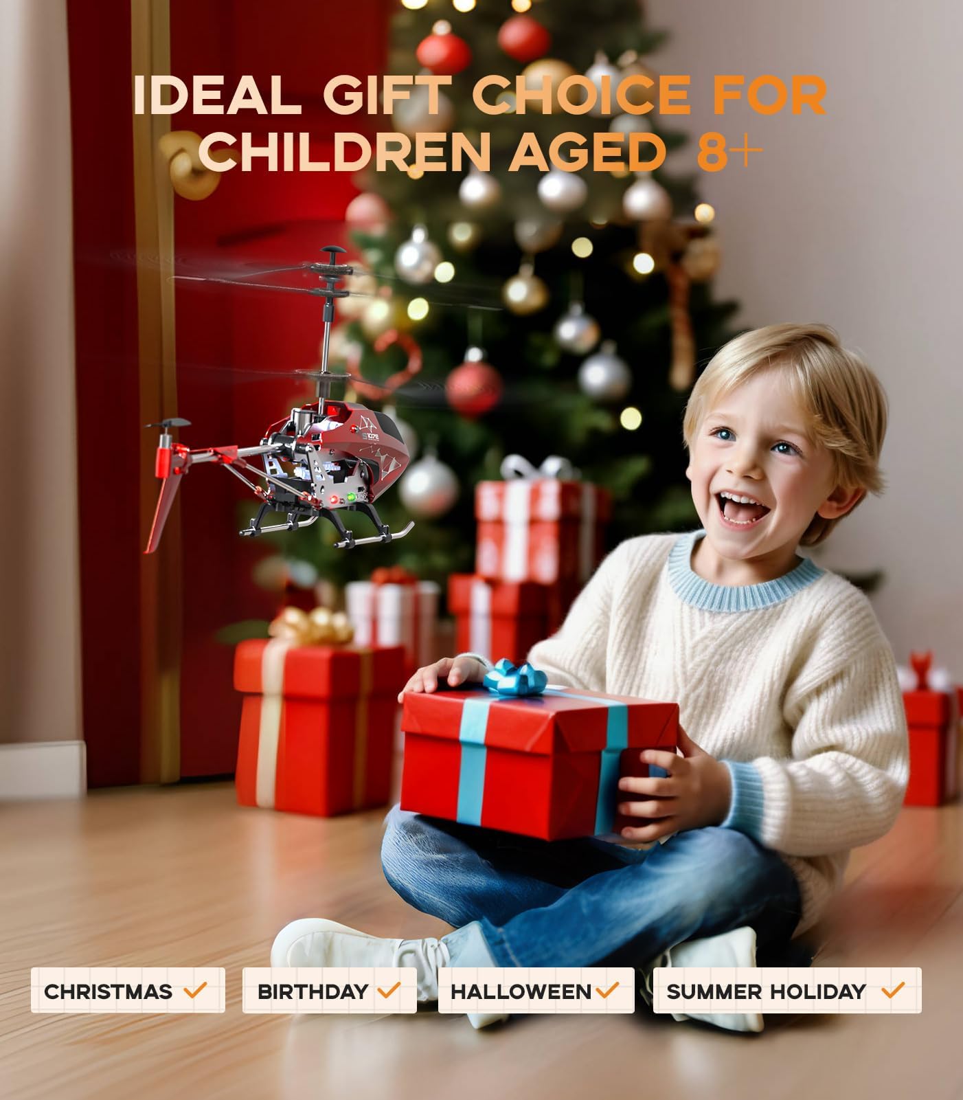 Foto 2 | Helicóptero Rc Syma S107h-e Altitude Hold 3.5 Canales Para Niños - Venta Internacional.