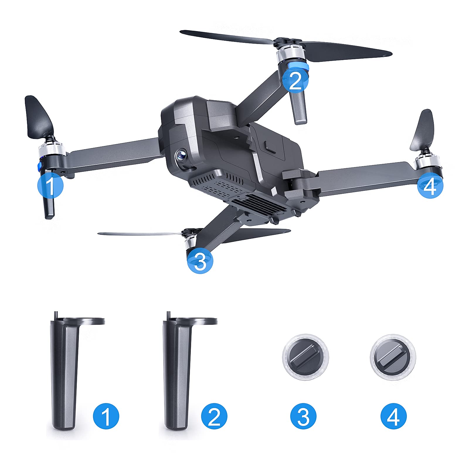 Foto 3 pulgar | Piezas De Repuesto Del Tren De Aterrizaje Para Drones Ruko F11/f11 Pro/f11gim2 - Venta Internacional.