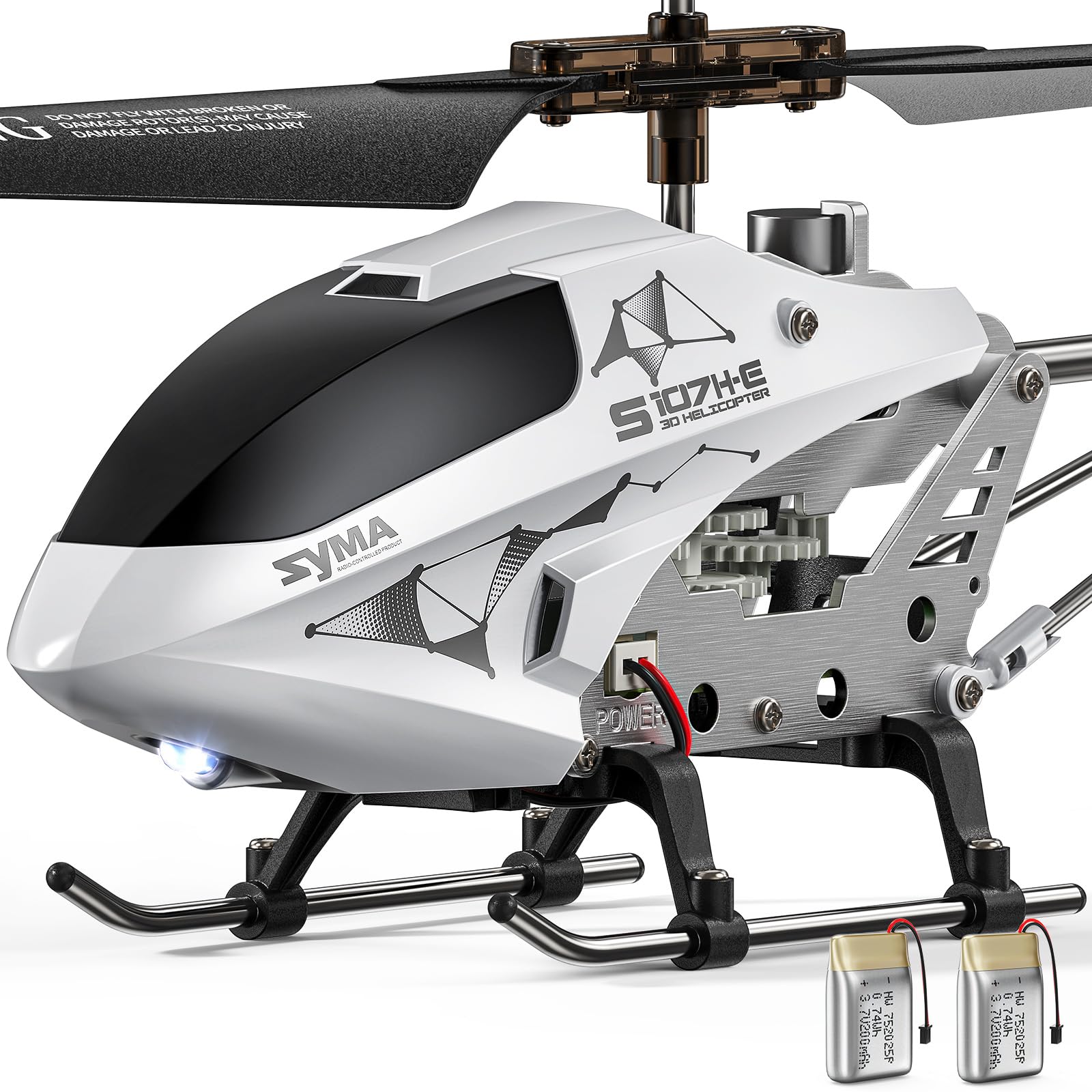 Foto 2 pulgar | Helicóptero Remoto Syma S107h, 16 Minutos De Vuelo, 2 Baterías 8-12 - Venta Internacional.