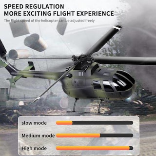 Foto 5 | Helicóptero Rc Goolrc C186 De Hélice Única, Giroscopio De 6 Ejes, 3 Baterías - Venta Internacional.