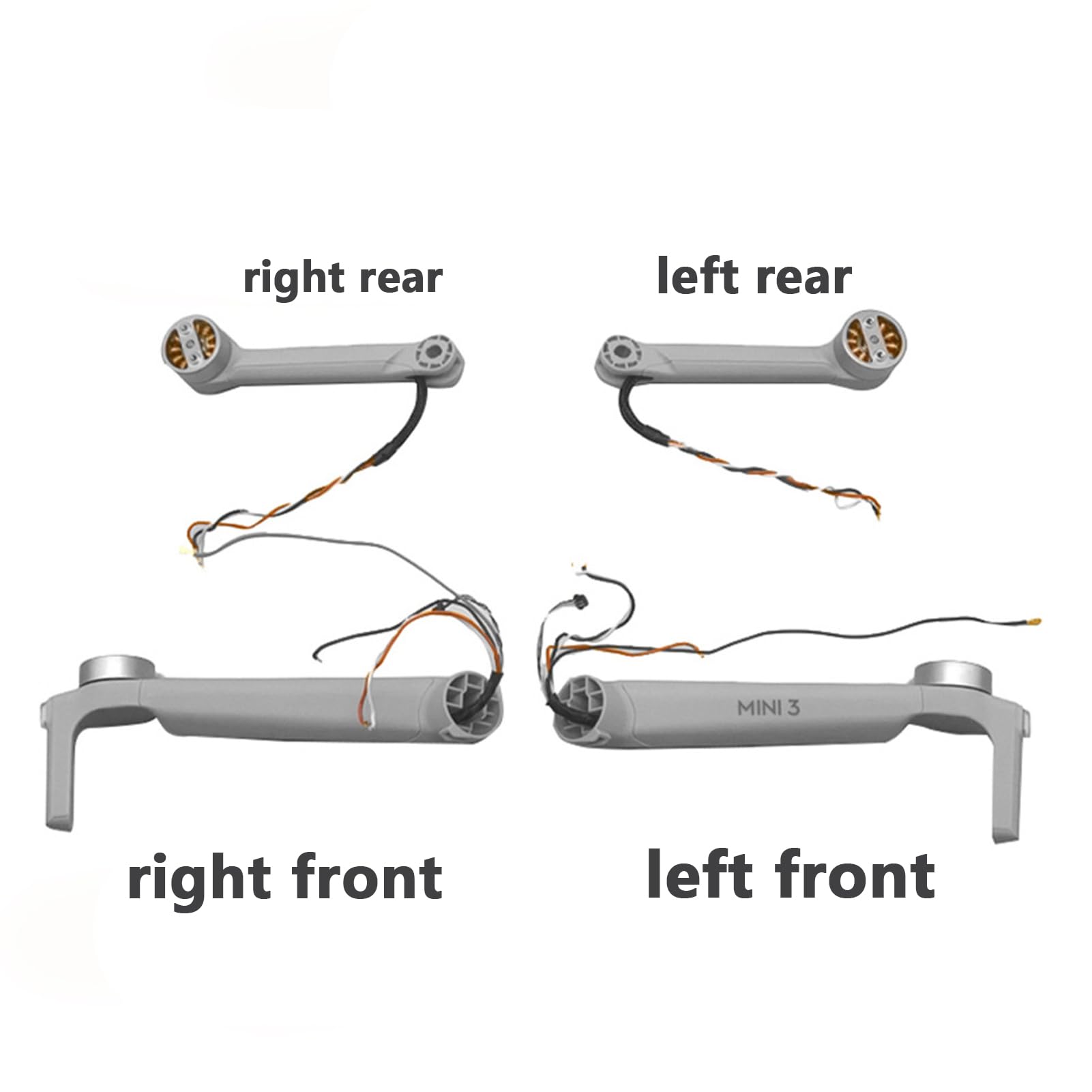 Foto 4 pulgar | Reemplazo De Motor De Brazo Para Dji Mini 3 Drone Quadcopter - Venta Internacional.