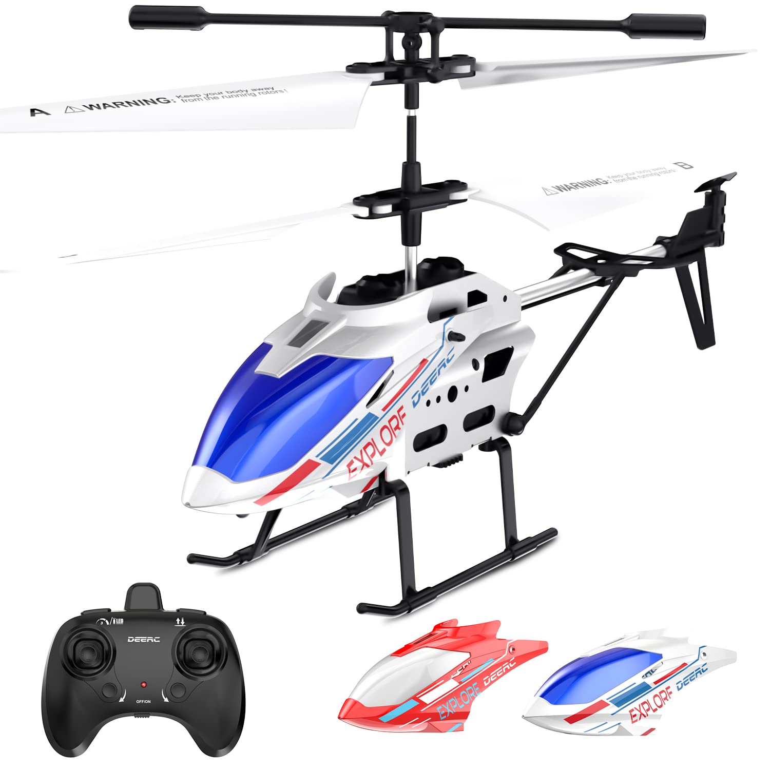 Foto 1 | Helicóptero De Control Remoto Deerc 3.5ch Altitude Hold Con Giroscopio - Venta Internacional.