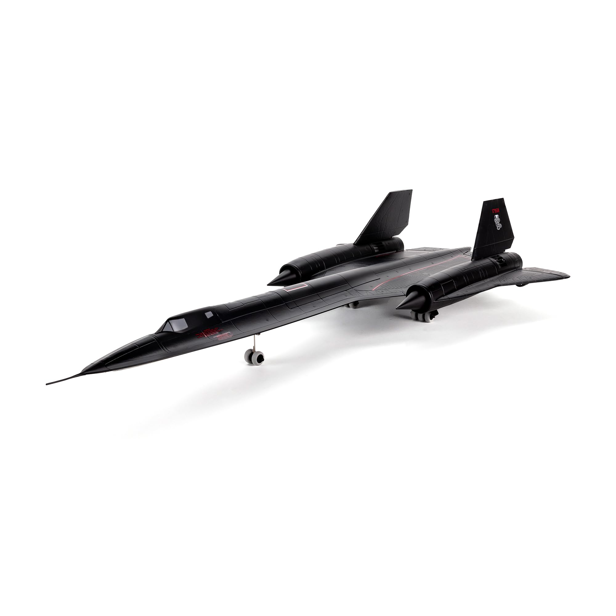 Avión Teledirigido E-flite Sr-71 Blackbird De 40 Mm Con Doble Edf Bnf Basic - Venta Internacional.