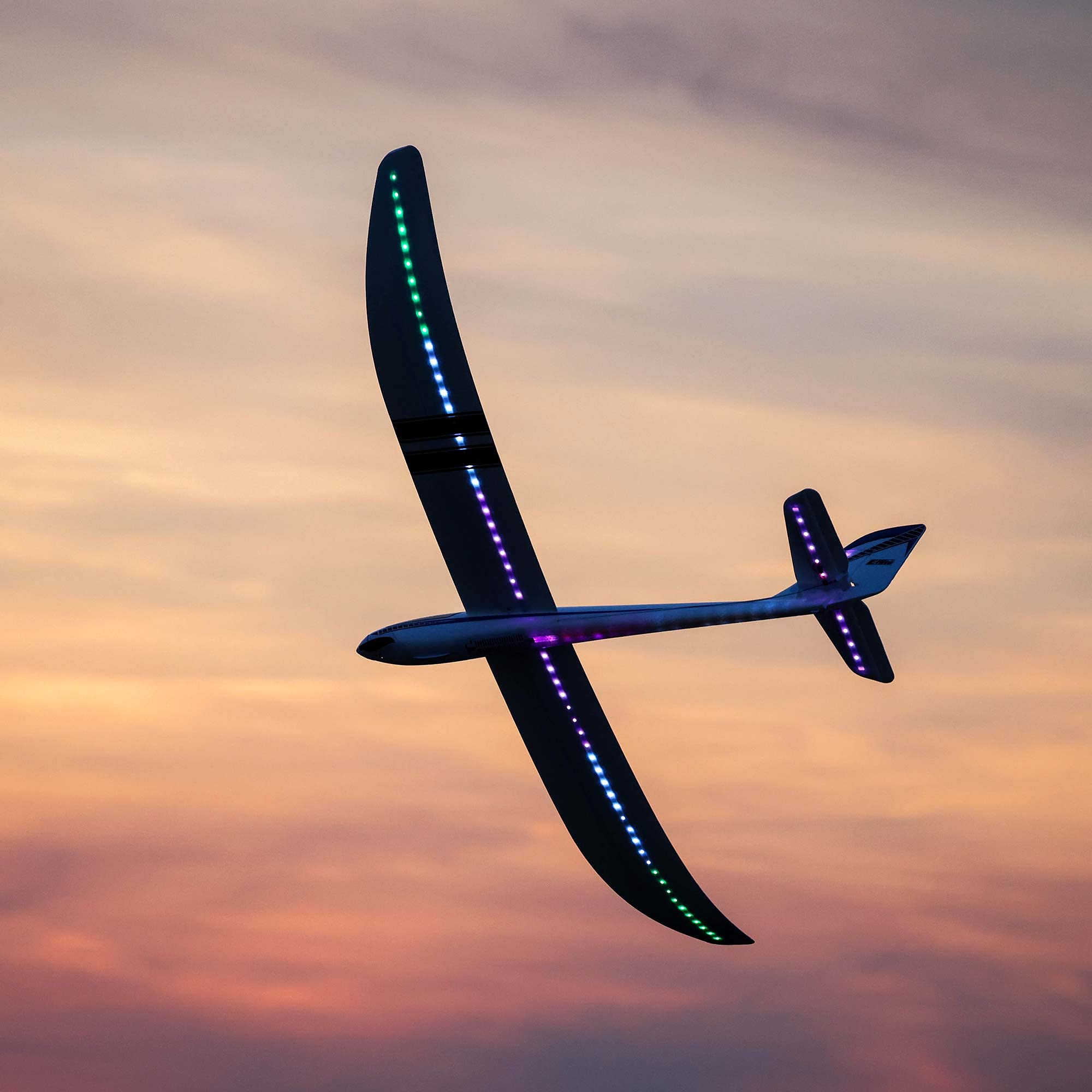 Foto 6 | Avión Teledirigido E-flite Night Radian 2.0 M Pnp Con Luces Led - Venta Internacional.