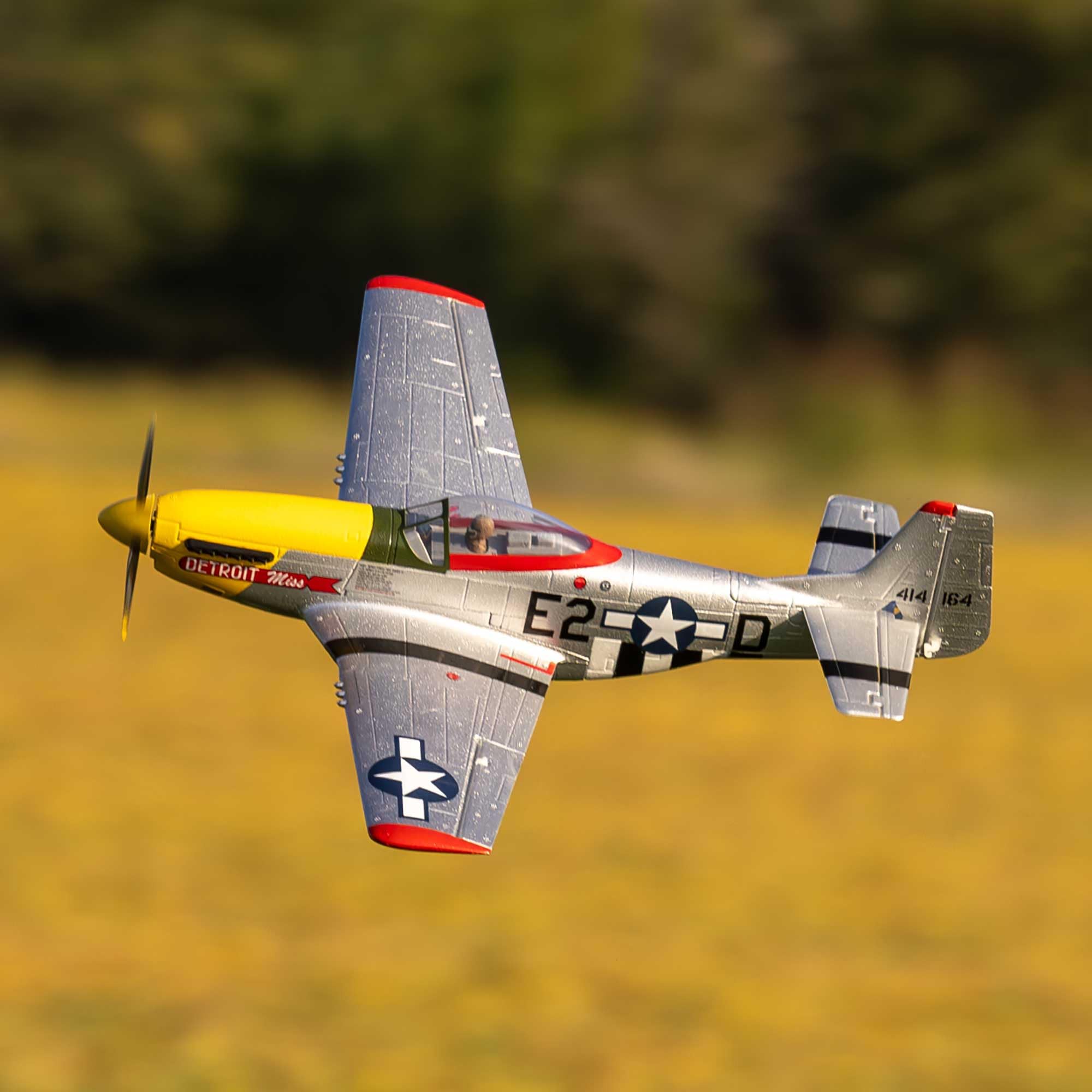 Foto 2 | Avión Teledirigido E-flite Umx P-51d Detroit Miss Bnf Basic - Venta Internacional.