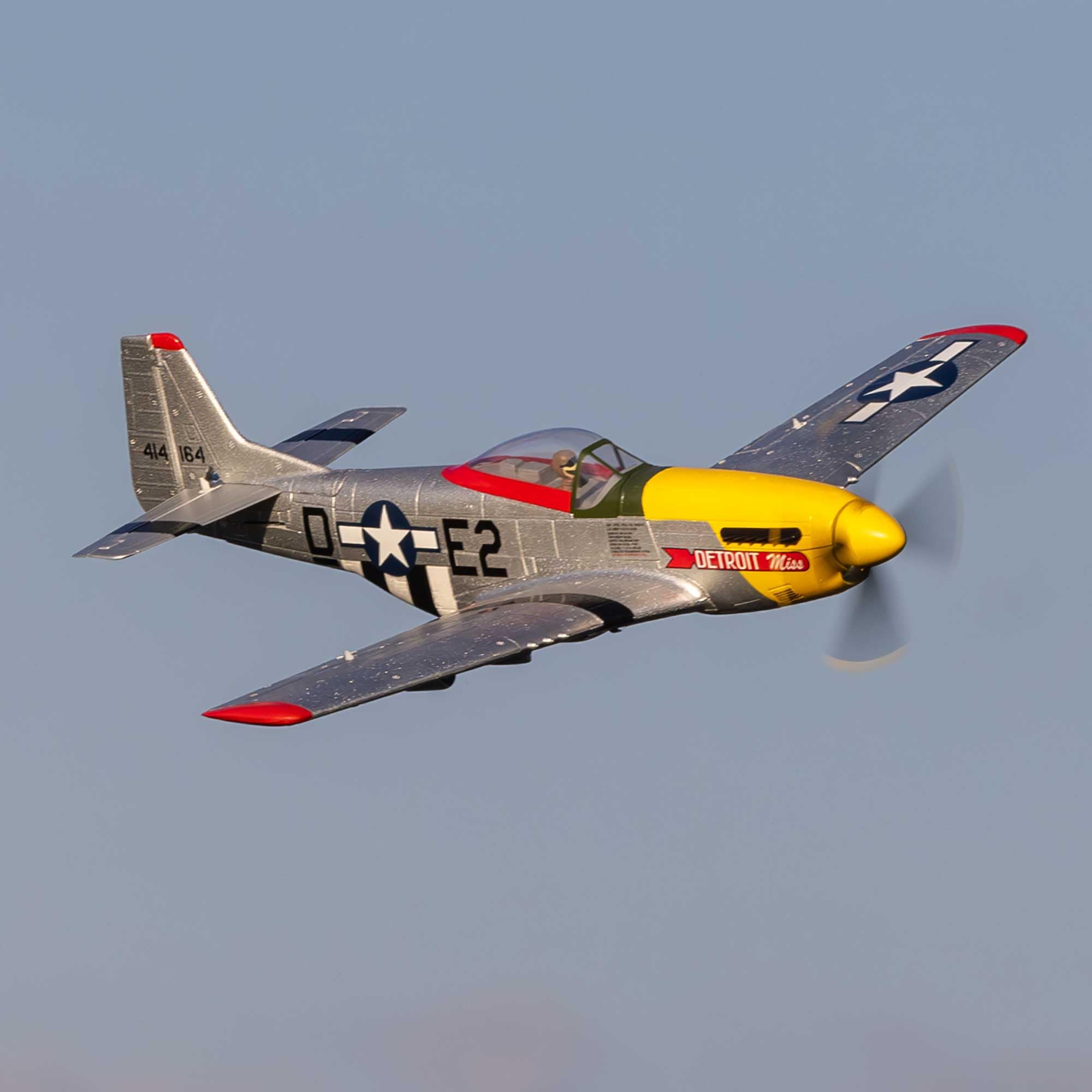 Foto 4 pulgar | Avión Teledirigido E-flite Umx P-51d Detroit Miss Bnf Basic - Venta Internacional.