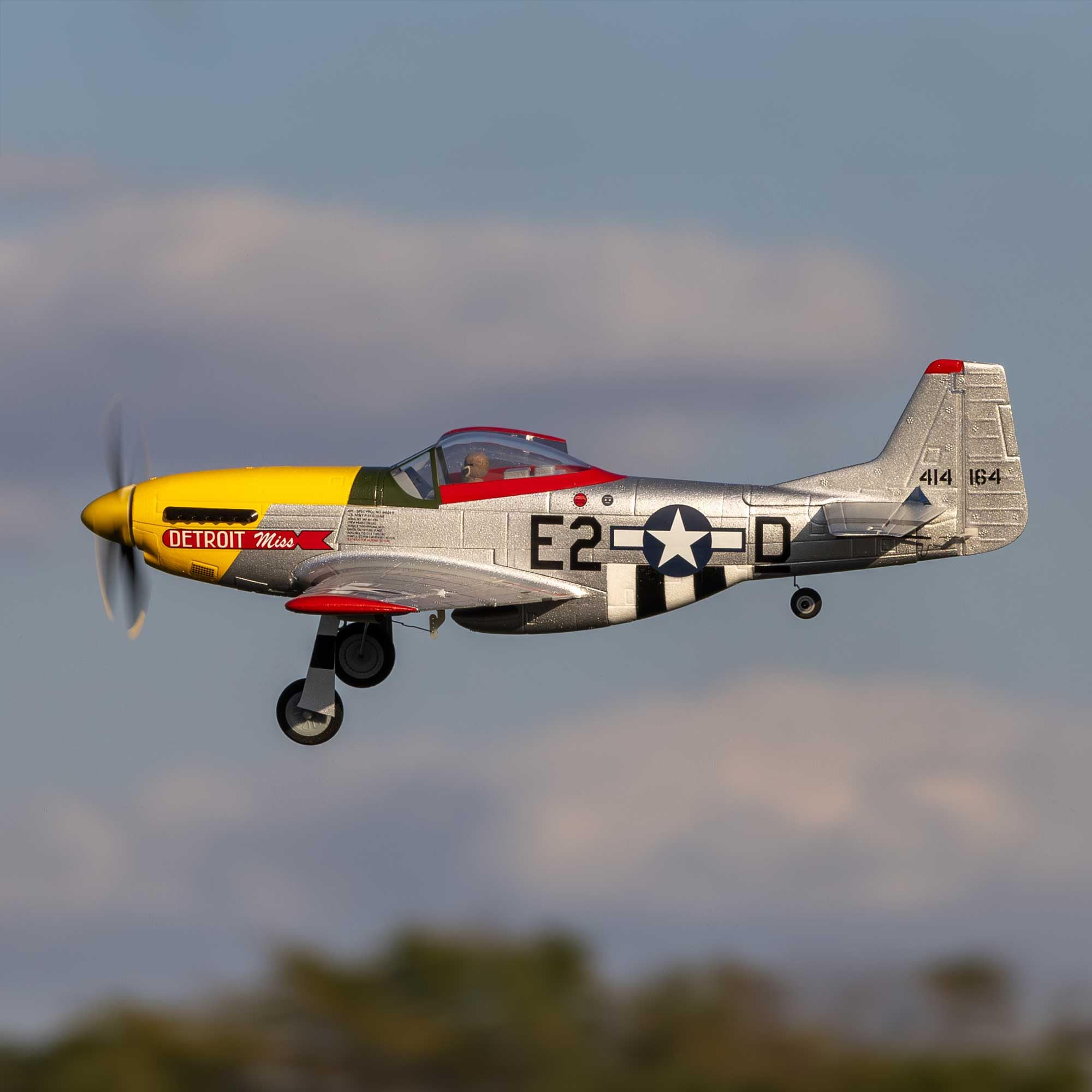 Foto 5 pulgar | Avión Teledirigido E-flite Umx P-51d Detroit Miss Bnf Basic - Venta Internacional.