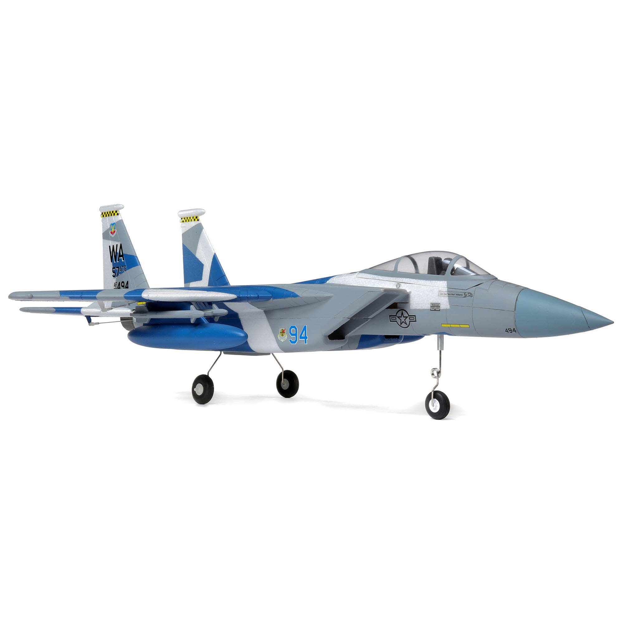 Foto 4 | Avión Rc E-flite F-15 De 64 Mm Bnf Basic Con As3x Y Safe Select - Venta Internacional.