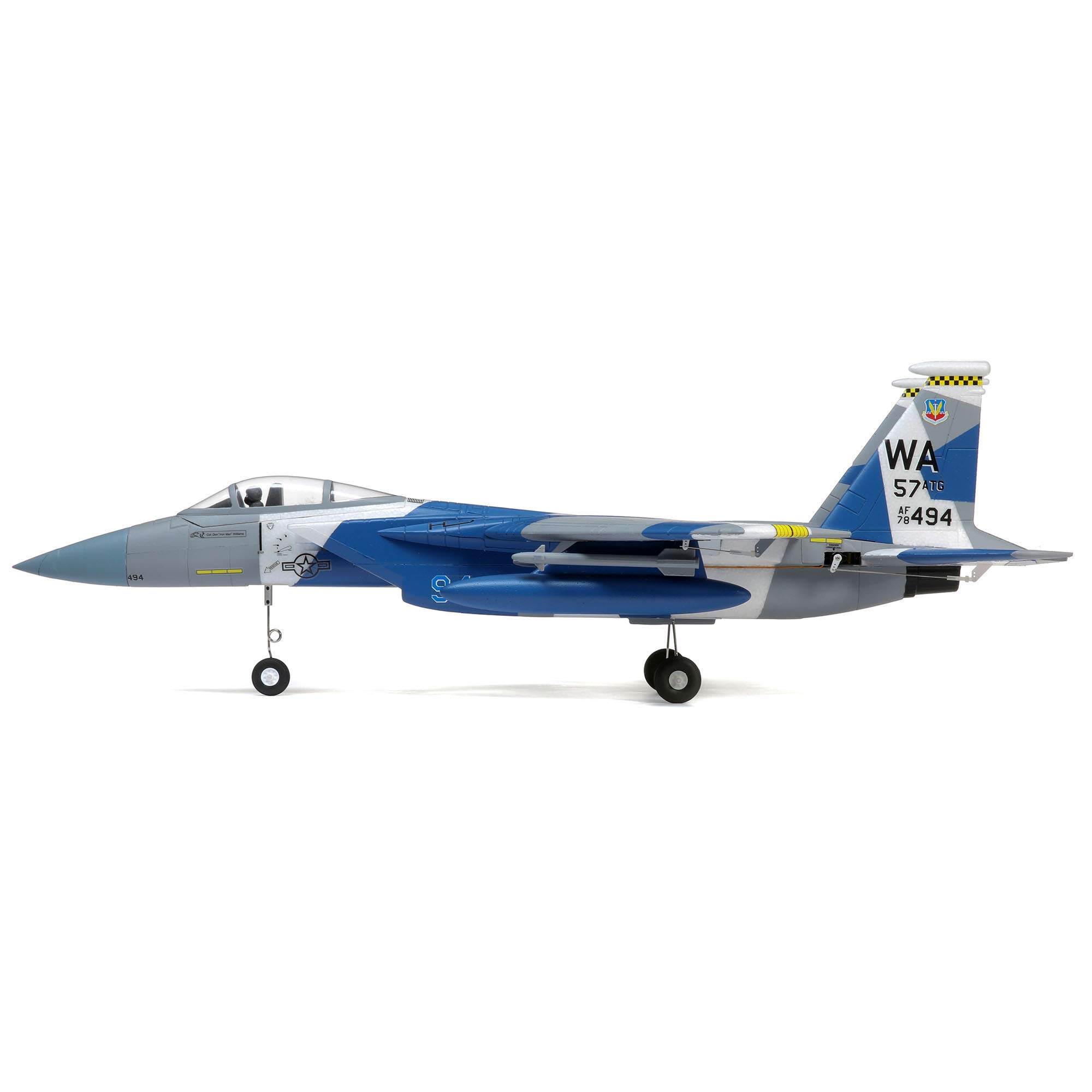 Foto 5 | Avión Rc E-flite F-15 De 64 Mm Bnf Basic Con As3x Y Safe Select - Venta Internacional.