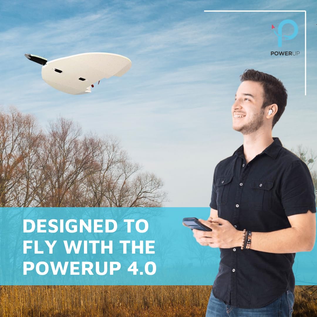 Foto 5 pulgar | Kit De Avión De Papel Powerup 4.0 Controlado Por Teléfono Inteligente - Venta Internacional.