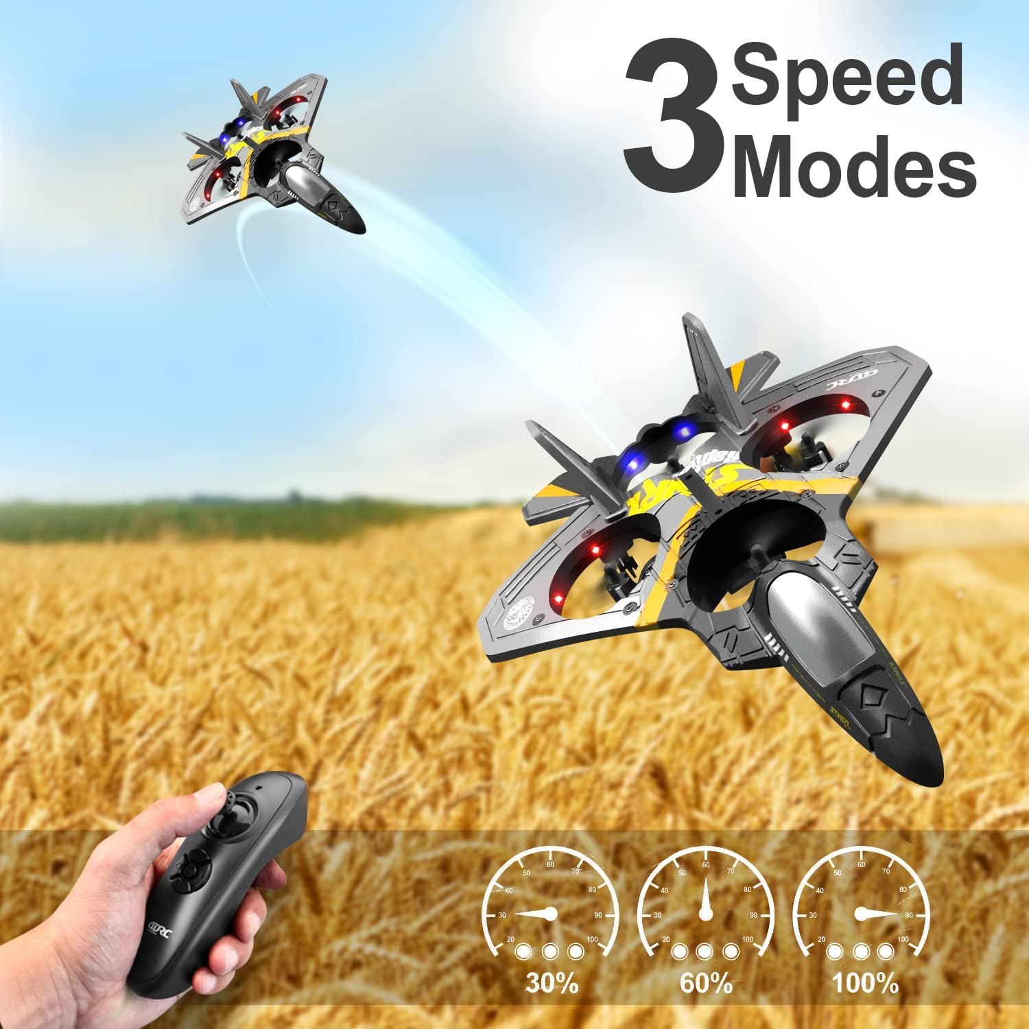 Foto 5 pulgar | Control Remoto Rc Plane 4drc V17 De Espuma De 2,4 Ghz Para Niños Y Adultos - Venta Internacional.