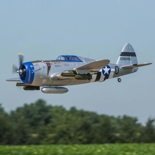 Foto 7 | Avión Rc E-flite P-47 Razorback 1.2 M Bnf Basic Sin Batería - Venta Internacional.