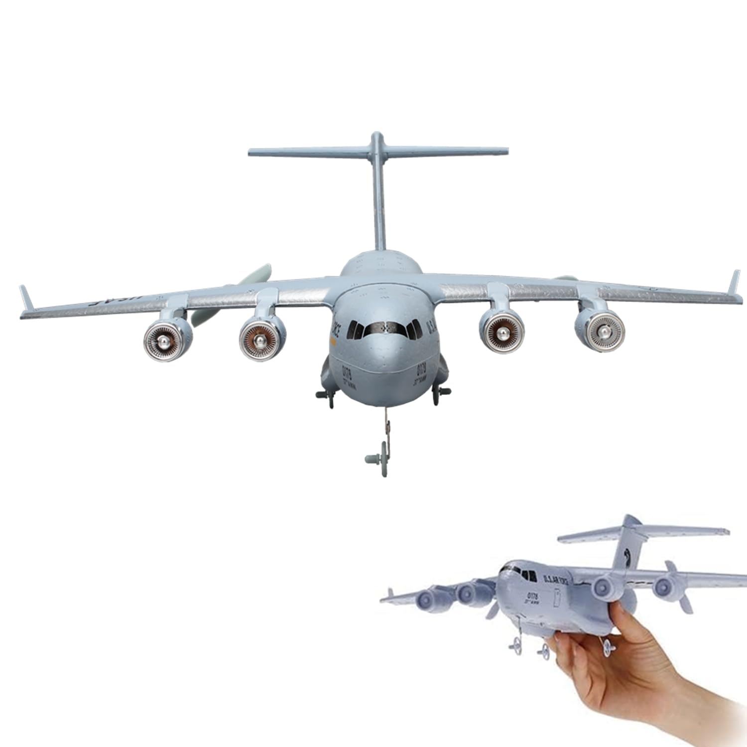 Foto 5 pulgar | Control Remoto Rc Airplane C-17 De 2 Canales Para Niños/adultos - Venta Internacional.