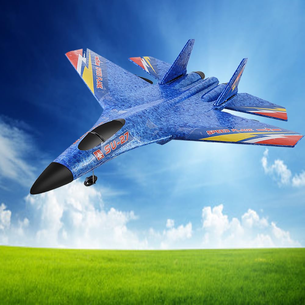 Foto 5 pulgar | Avión Rc Su-27 F27 2.4ghz 2ch Para Principiantes Con 3 Baterías - Venta Internacional.