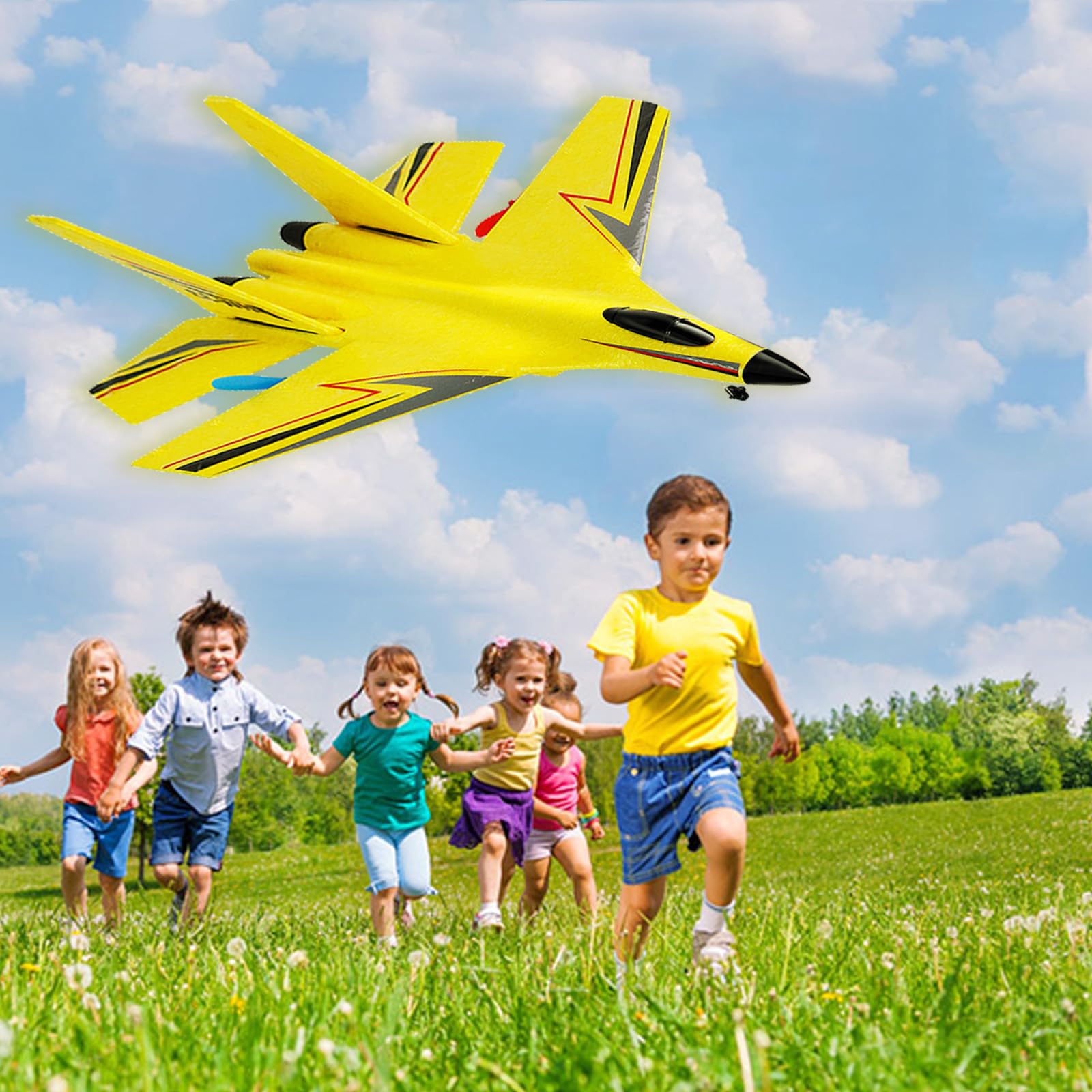 Foto 4 pulgar | Avión Rc Su-27 De 2 Canales Para Niños Mayores De 12 Años Con 3 Baterías - Venta Internacional.