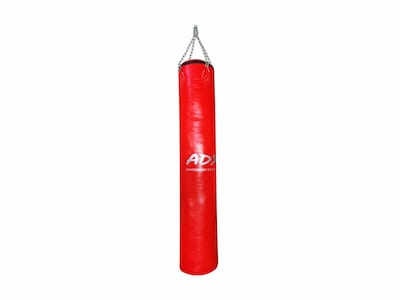 Foto 1 | Costal de Box Adx Banana color Rojo Reforzado 120 x 35cm más Cadena y Destorcedor