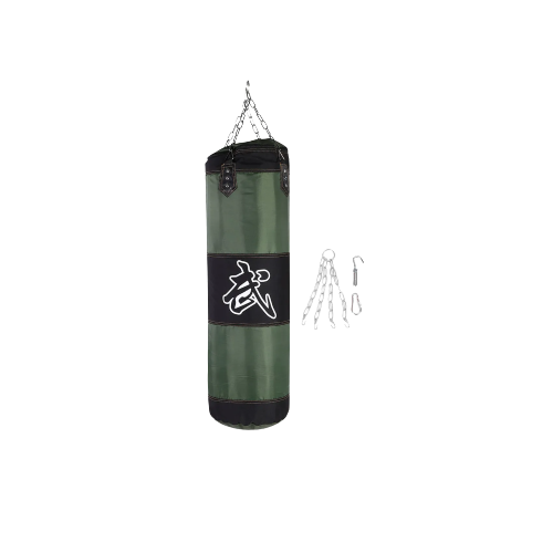 Saco de Boxeo Malubero color Verde Profesional de Gran Capacidad de 120 cm