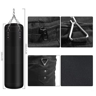 Foto 2 | Saco de Boxeo Eo Safe Imports ESI-7205 color Negro 120 cm