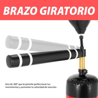 Foto 4 | Costal De Box Asbg-233ng Saco C/ Base Para Piso Mas Pera Y Brazo Giratorio 360°