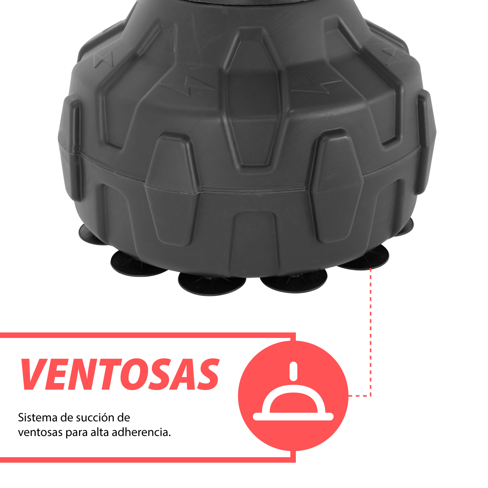 Foto 6 | Costal De Box Asbg-233ng Saco C/ Base Para Piso Mas Pera Y Brazo Giratorio 360°