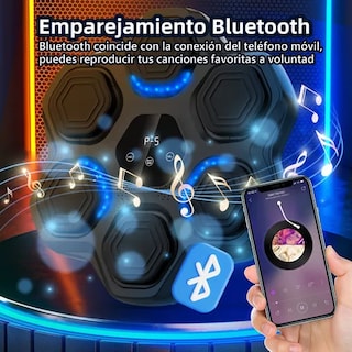 Foto 2 | Maquina De Boxeo Juego Portátil Con Música Y Guantes Bluetooth