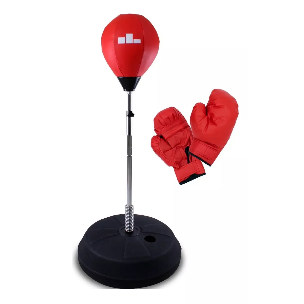 Foto 2 pulgar | Pera Saco Boxeo Con Base + Guantes De Box + Bomba Box Pro Eo Safe Imports Esi-18076 Rojo