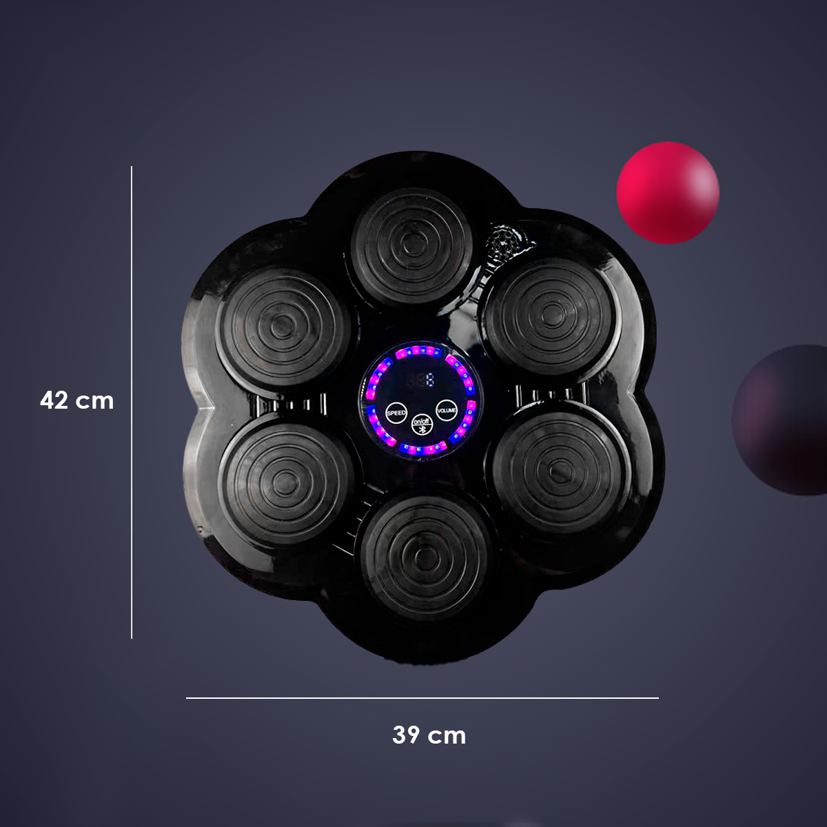 Foto 4 pulgar | Máquina de Boxeo Musical Bluetooth – Entrenamiento Interactivo con 6 Paneles