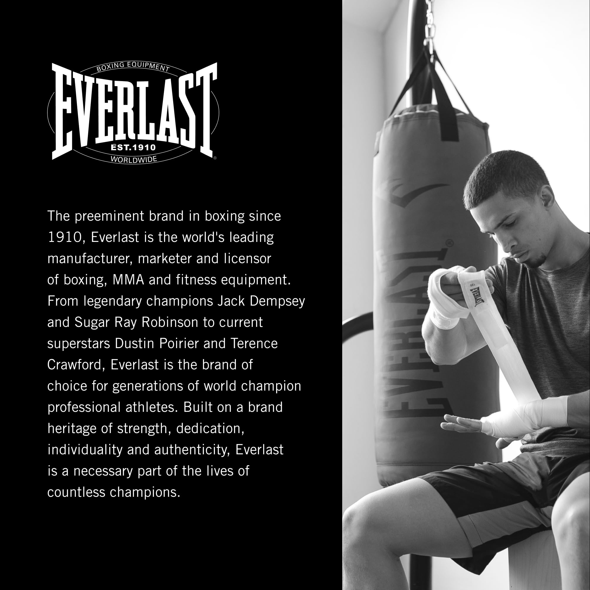 Foto 7 pulgar | Saco De Boxeo Everlast Nevatear, Pesado, 31,75 Kg, Negro - Venta Internacional.