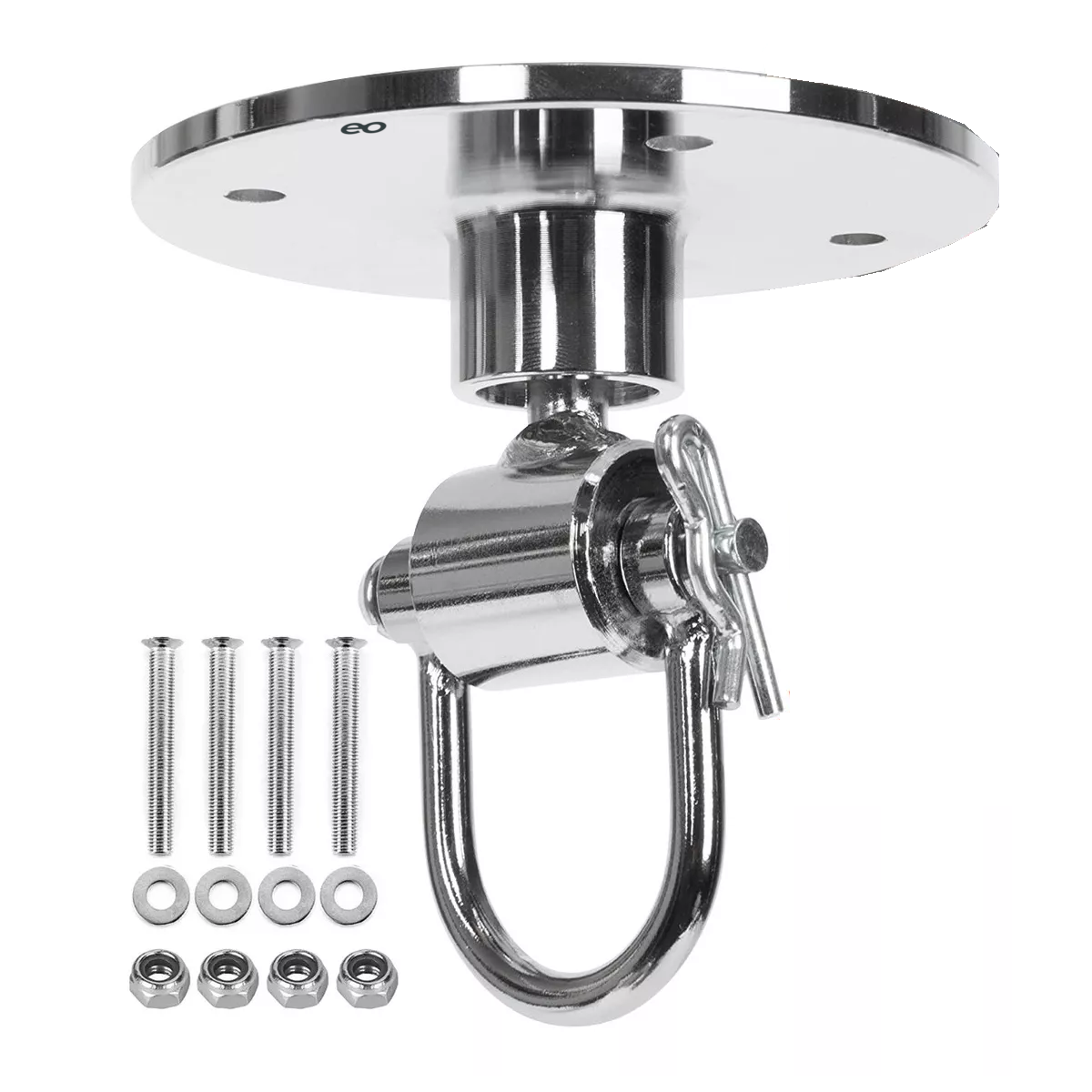 Giratorio Profesional Para Pera Fija Boxeo Y Tablero Eo Safe Imports Esi-11153 Plata