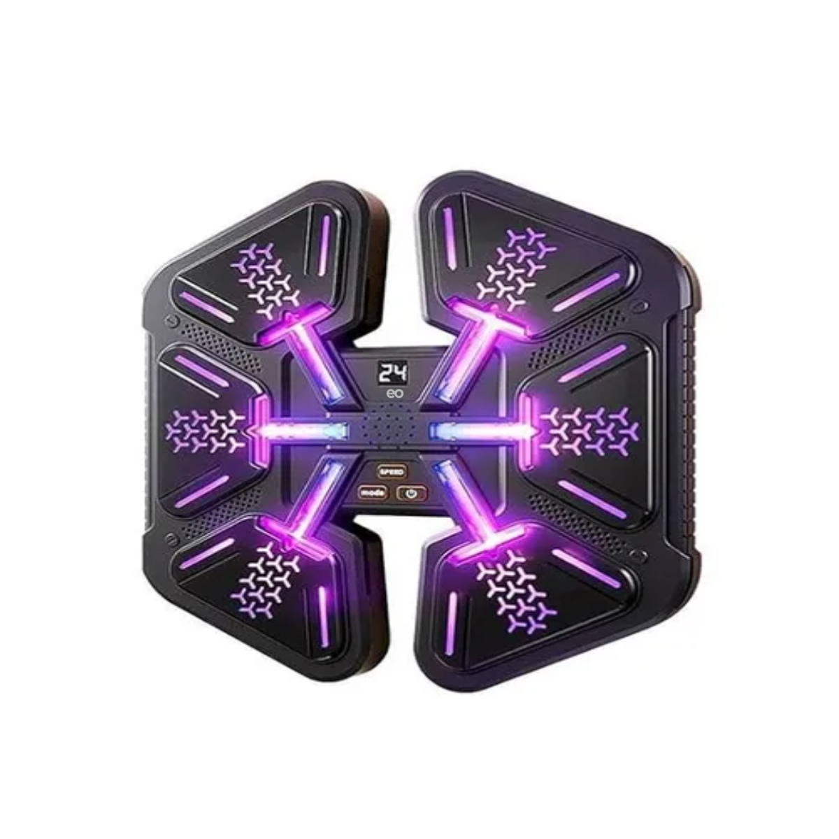 Equipo De Boxeo Música Con Pantalla Digital Modo Ajustable Eo Safe Imports Esi-18787 Negro