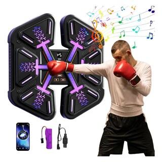 Foto 2 | Equipo De Boxeo Música Con Pantalla Digital Modo Ajustable Eo Safe Imports Esi-18787 Negro
