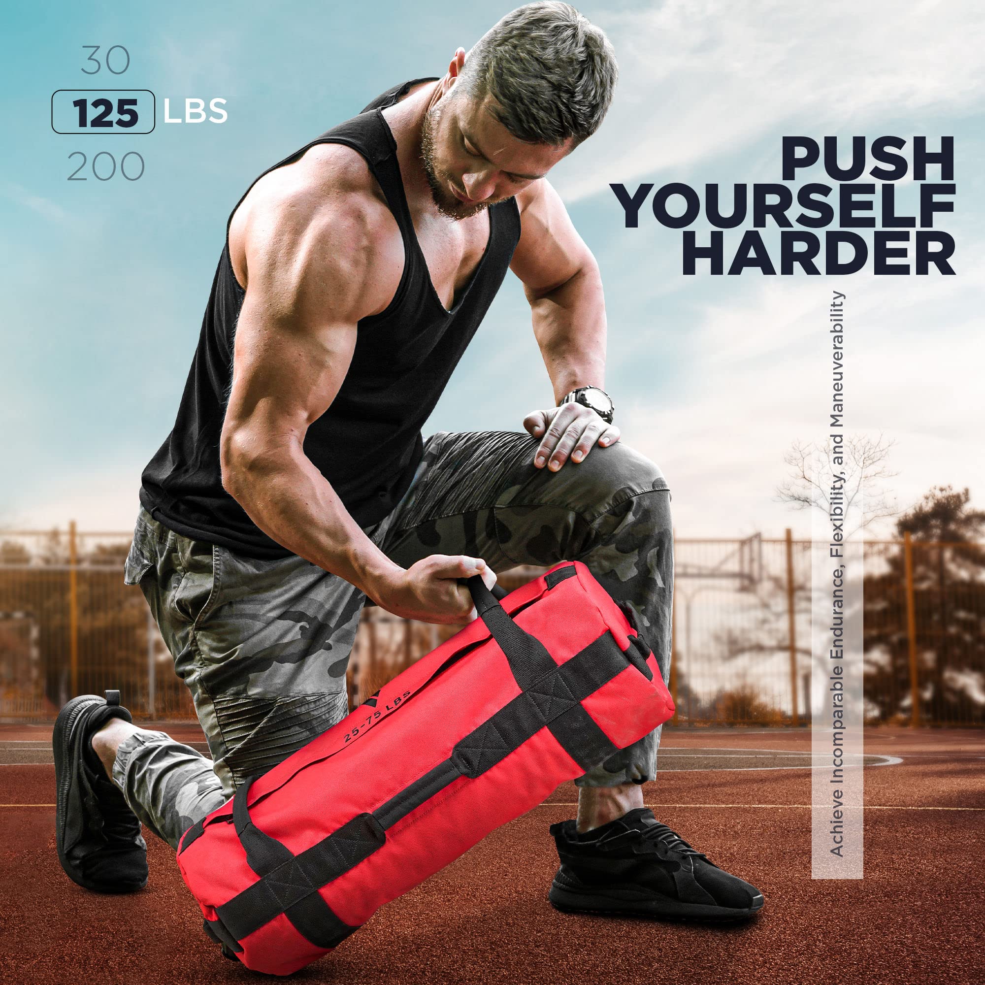 Foto 4 pulgar | Bolsa de Arena Rdx para Entrenamiento con Pesas - Venta Internacional