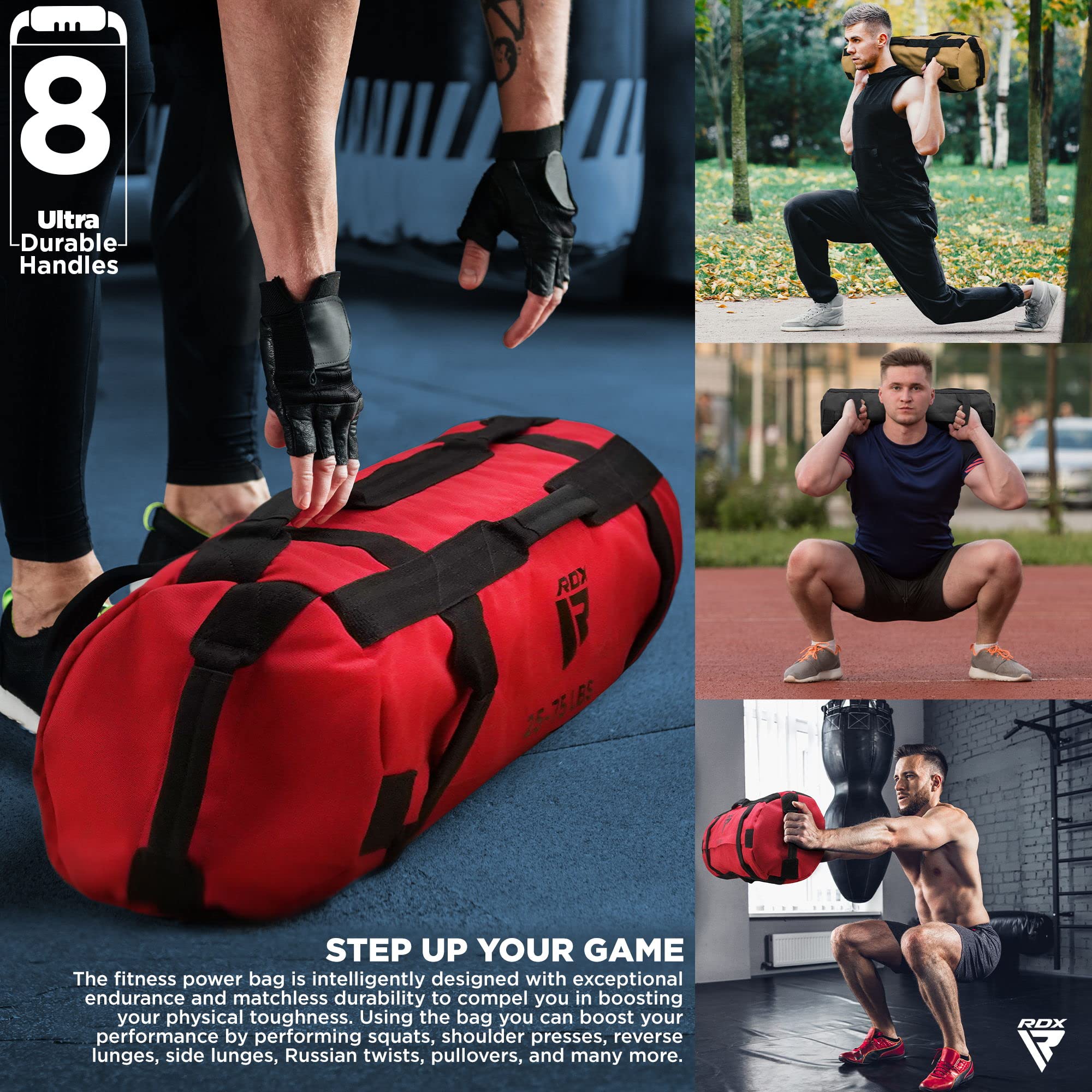 Foto 6 pulgar | Bolsa de Arena Rdx para Entrenamiento con Pesas - Venta Internacional