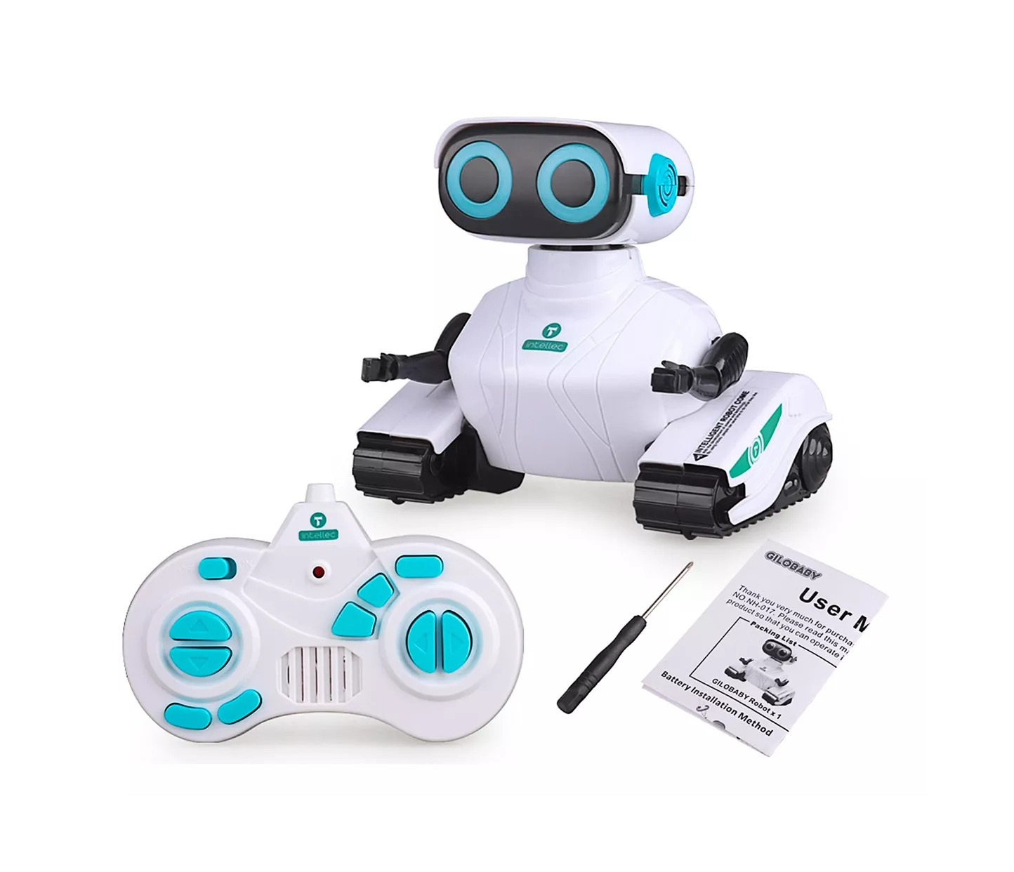 Foto 3 pulgar | Robot de Juguete a Control Remoto Recargable Niños