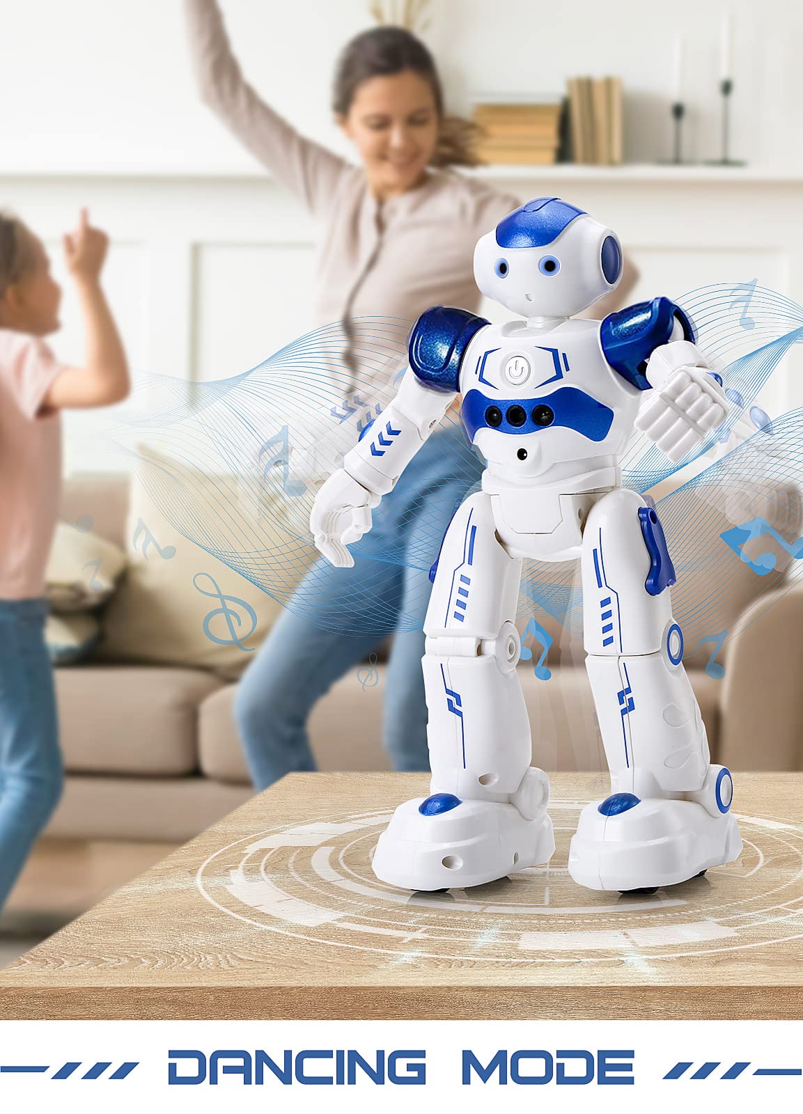 Foto 4 pulgar | Robot Rc Kingsdragon Programable con Detección de Gestos para Niños - Venta Internacional