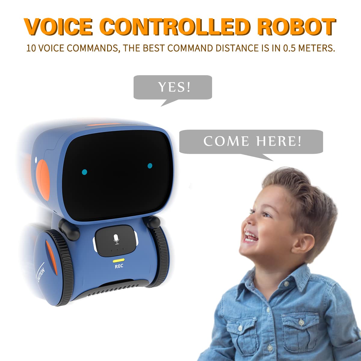 Foto 4 pulgar | Control de Voz Toy Robot 98k Smart Talking Partner para Niños - Venta Internacional