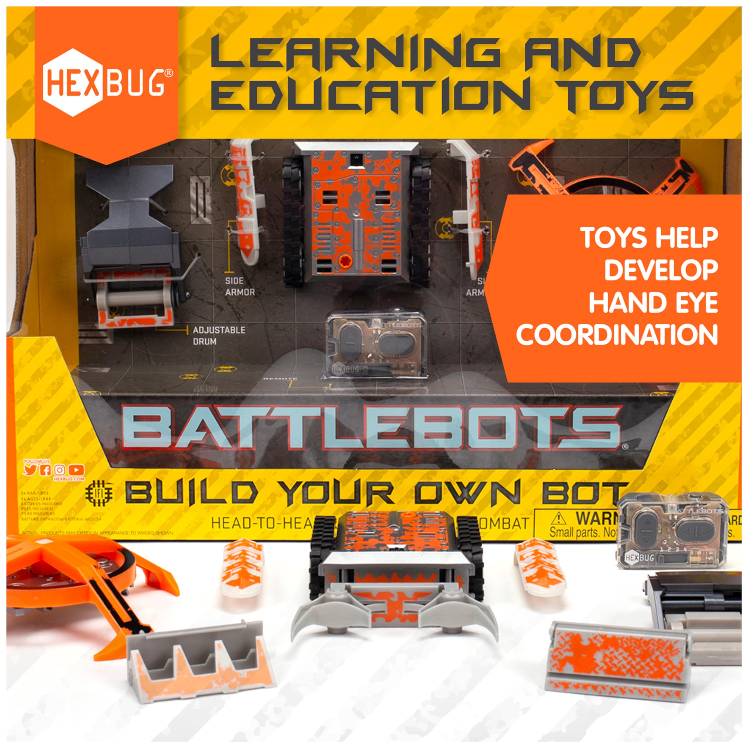 Foto 5 pulgar | Toy Hexbug Battlebots Construye Tu Propia Unidad De Tanque- Venta Internacional