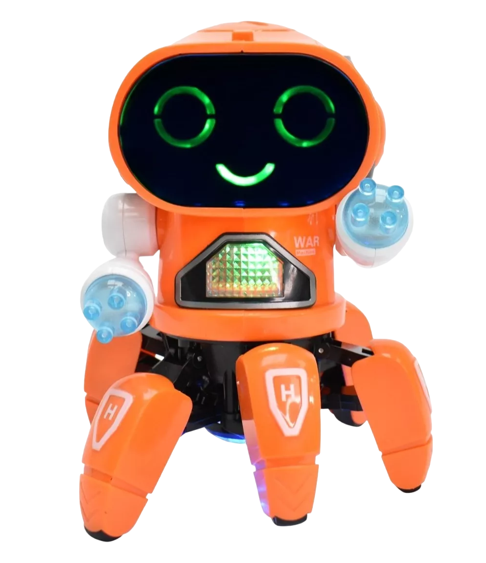 Juguete Robot Bailarín Con Luces Y Sonido