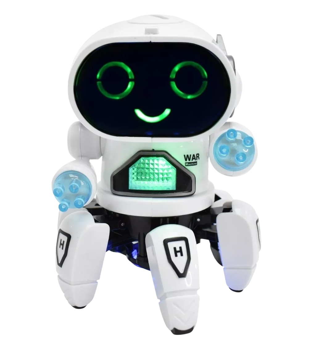 Juguete Robot Bailarín Con Luces Y Sonido