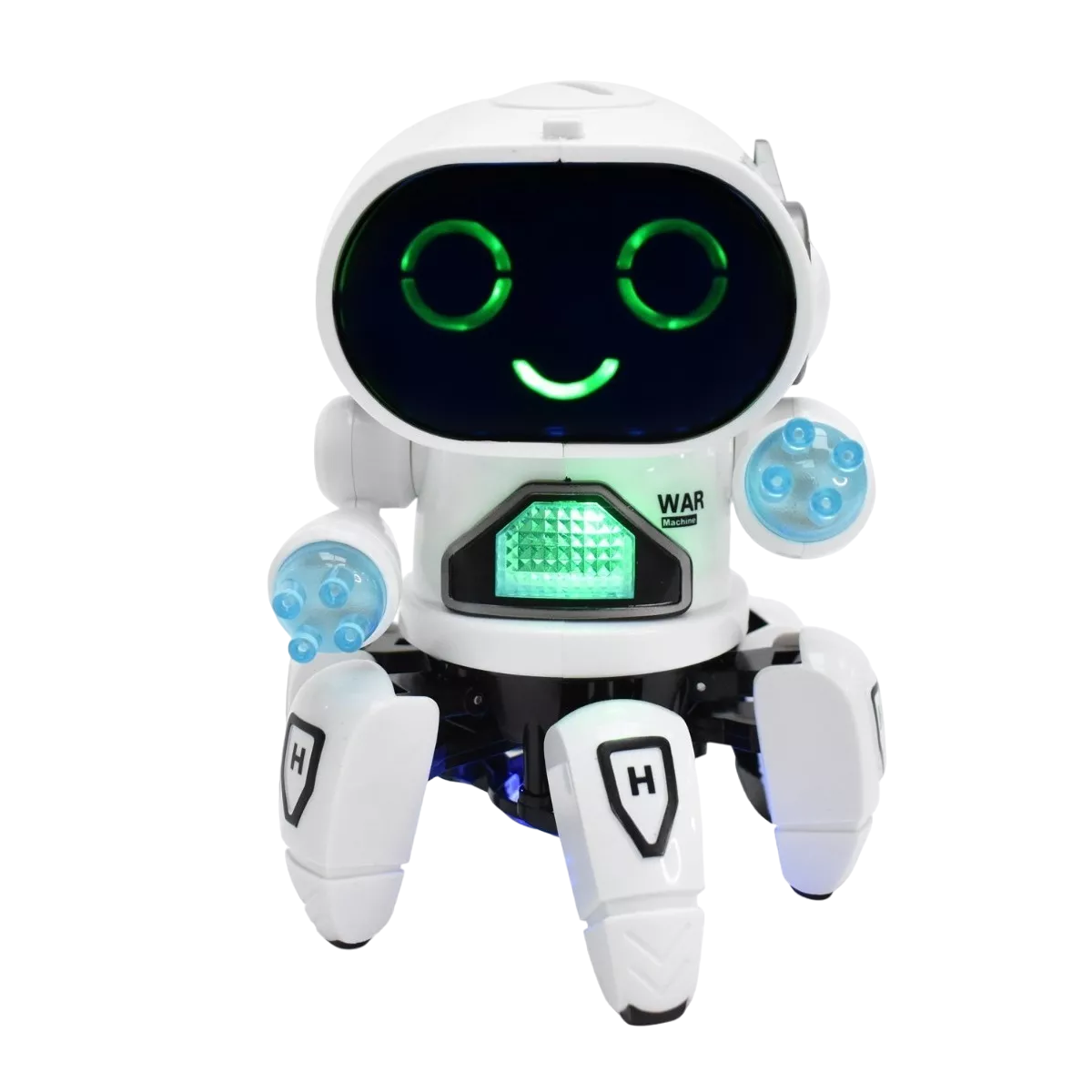 Juguete Robot Bailarín Con Luces Y Sonido Blanco