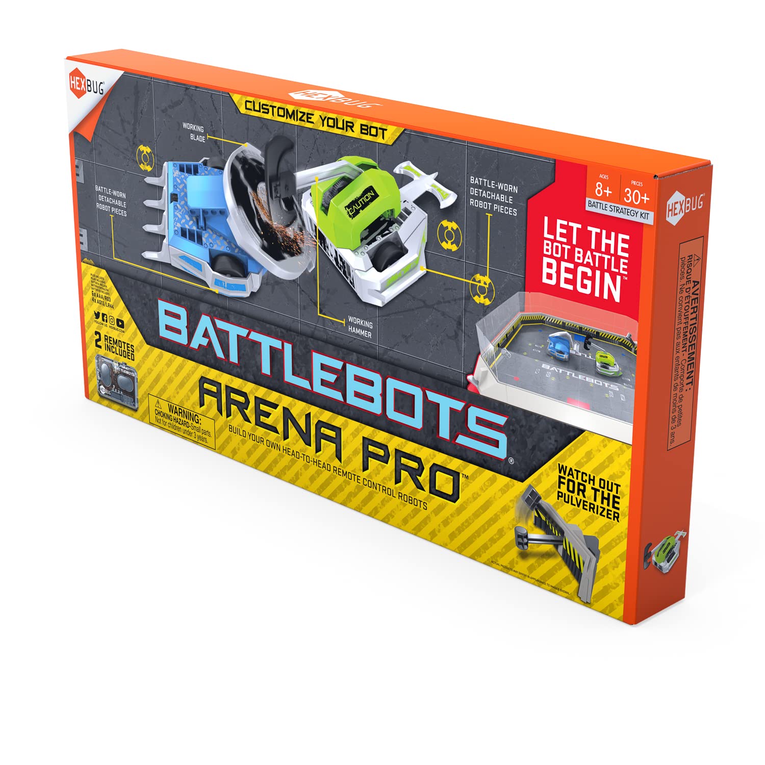 Foto 6 pulgar | Robot De Control Remoto Hexbug Battlebots Arena Pro Kids 8+ - Venta Internacional.