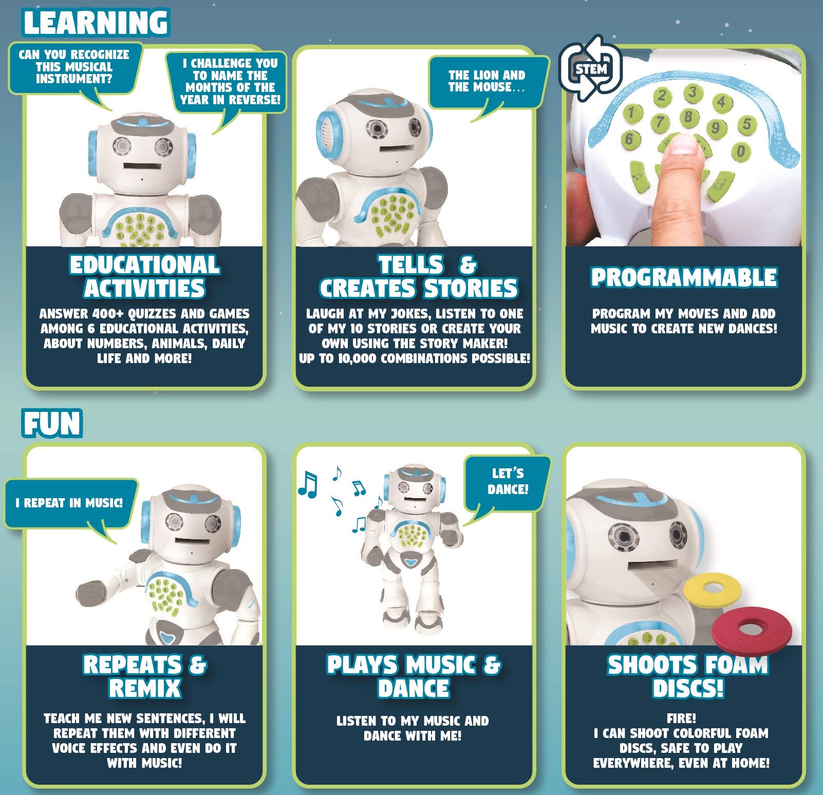 Foto 4 pulgar | Toy Robot Lexibook Powerman Max Con Mando A Distancia Para Niños Mayores De 4 Años - Venta Internacional.