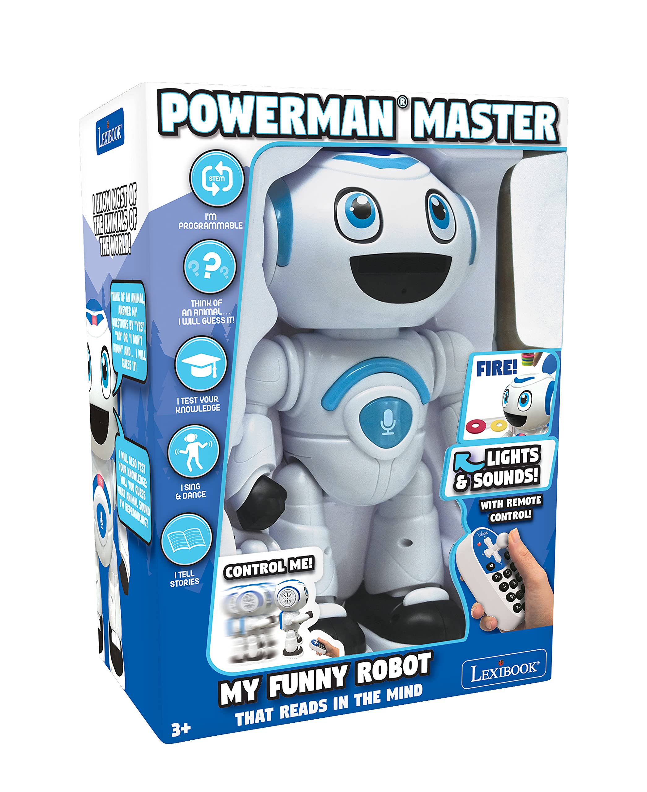 Foto 7 pulgar | Robot De Juguete Interactivo Lexibook Powerman Master Rob25en - Venta Internacional.