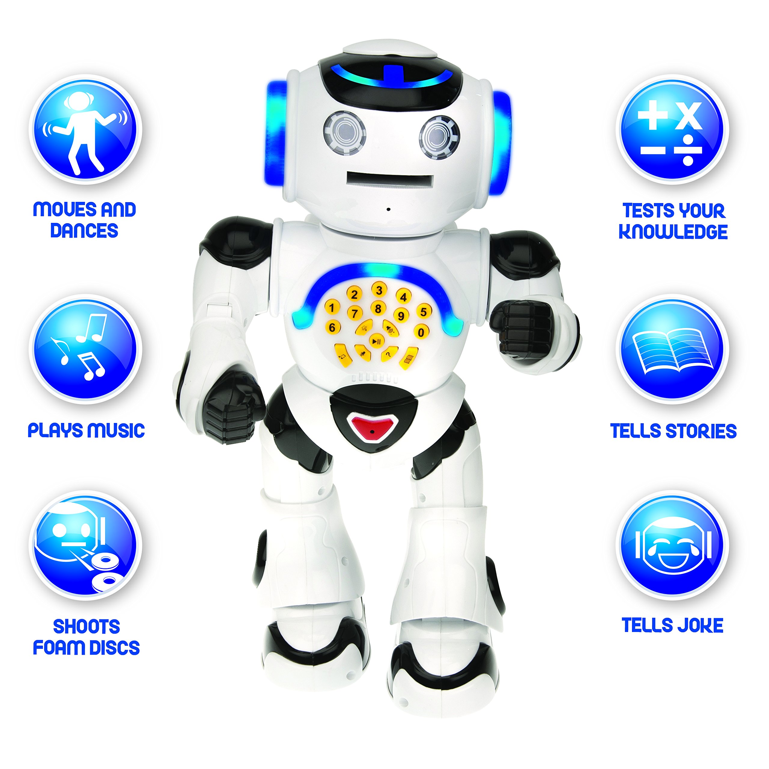 Foto 4 pulgar | Robot De Juguete Lexibook Powerman Walking Talking Con Mando A Distancia - Venta Internacional.