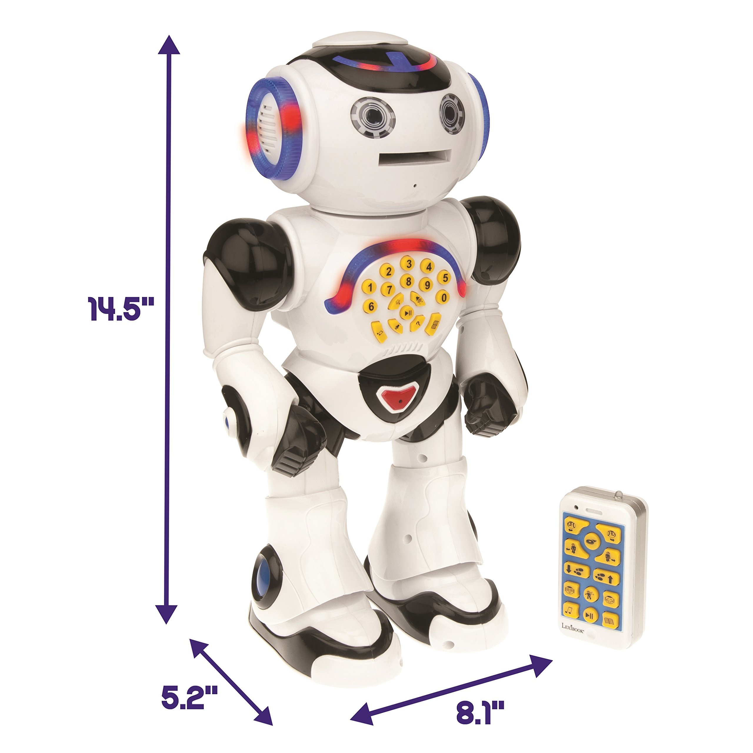 Foto 4 | Robot De Juguete Lexibook Powerman Walking Talking Con Mando A Distancia - Venta Internacional.