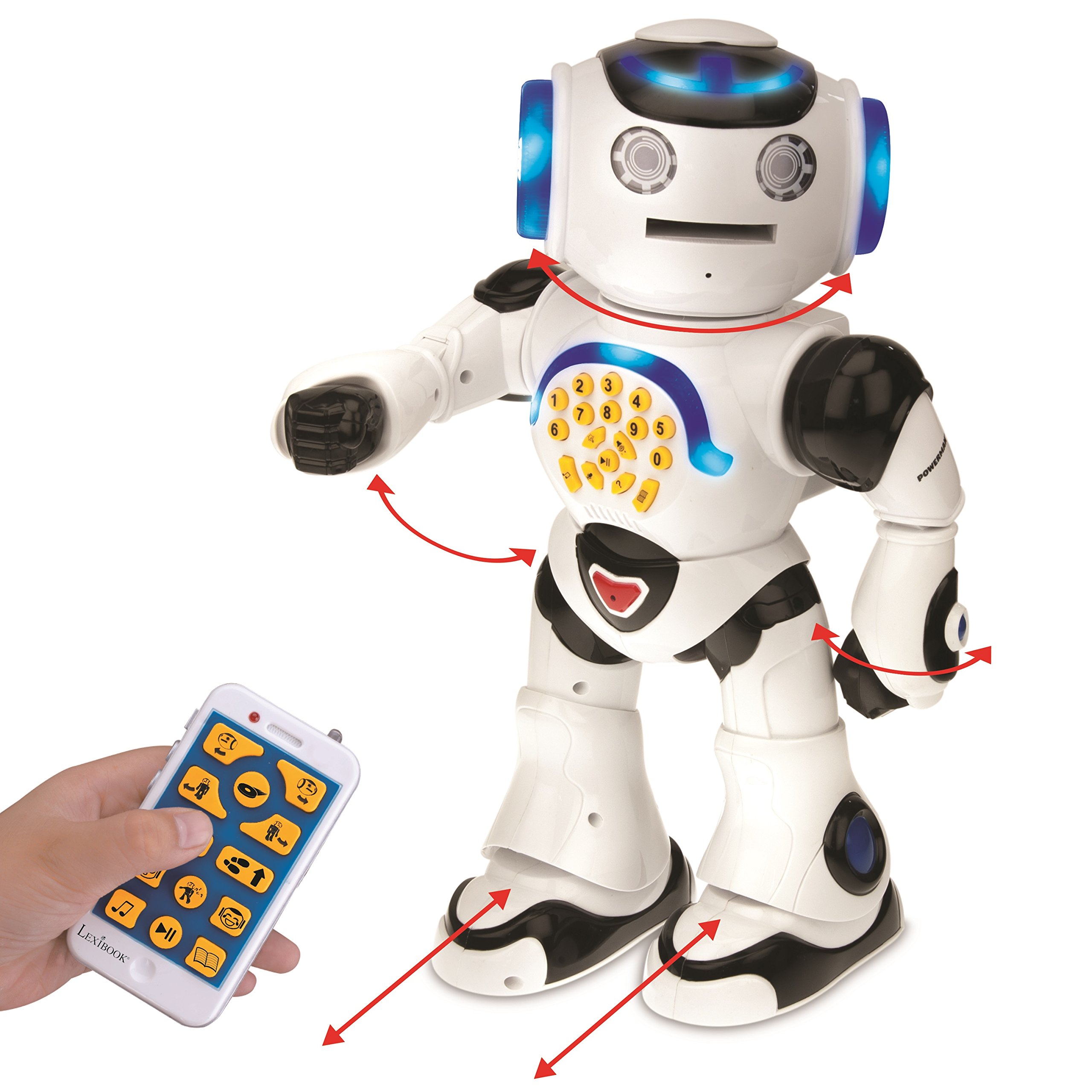 Foto 6 pulgar | Robot De Juguete Lexibook Powerman Walking Talking Con Mando A Distancia - Venta Internacional.