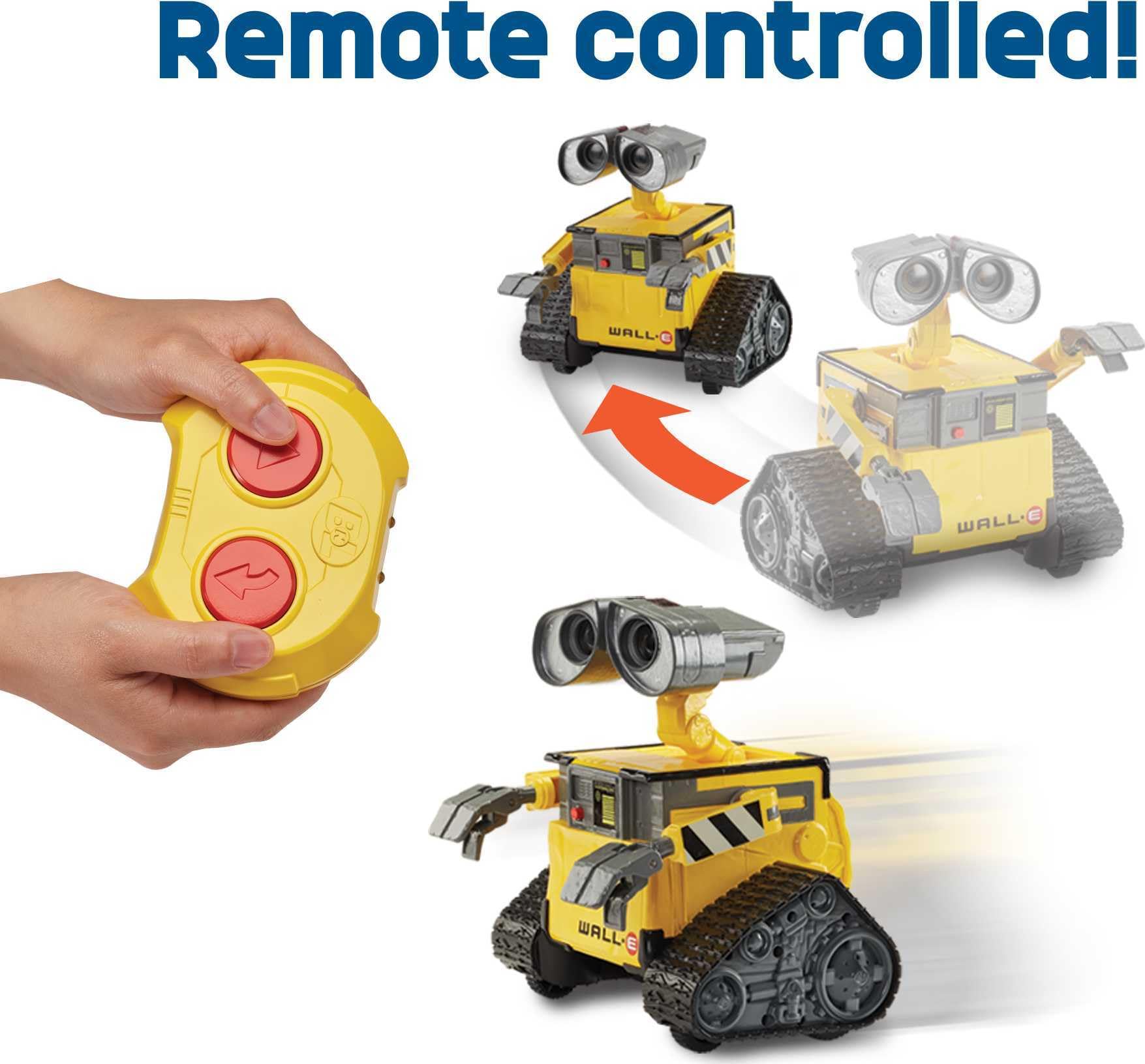 Foto 4 pulgar | Robot De Juguete Mattel Disney Pixar Wall-e Con Mando A Distancia - Venta Internacional.